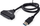 Adapter USB Equip 133471, për HDD 2.5" SATA, i zi