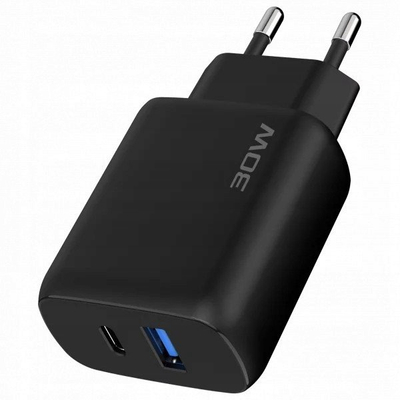Karikues muri Proove Silicone Power 2 WCSP23011001, 30W PD3.0 QC3.0, USB C dhe USB A me kabllo 1m, i zi