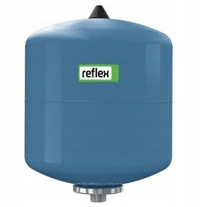 Enë diafragmë Reflex DE 25 L, 10 bar, montim në mur, e kuqe