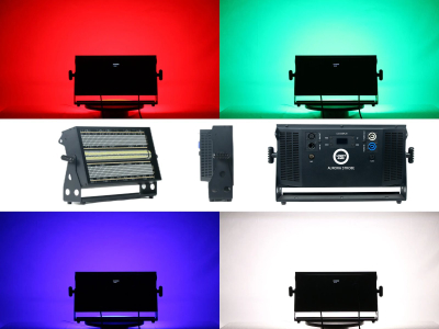 Стробоскоп сценски Light4Me Aurora Strobe, LED RGB, професионален, бел