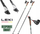 Shkopinj Nordic Walking LEKI Smart Response, alumini, doreza CorTec, gri