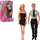 Figurë dekorative ART Dancing Doll Couple, çift kukullash vallëzimi, çokollatë