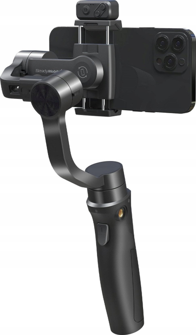Stabilizues telefoni Hohem iSteady Mobile Plus Kit, me 3 akse, me Bluetooth, i zi