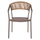 Karrige alumini Miri 56×58×80.5 cm (HM5891.03), bezhë