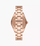 Orë dore për femra Emporio Armani AR11613, e artë rozë