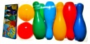 Set bowling për kalamaj Nina Small, 9 birila, 2 topa, shumëngjyrësh