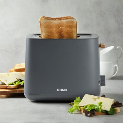 Toaster Domo DO965T, 2 feta, çelik inoks, ngjyrë argjendi