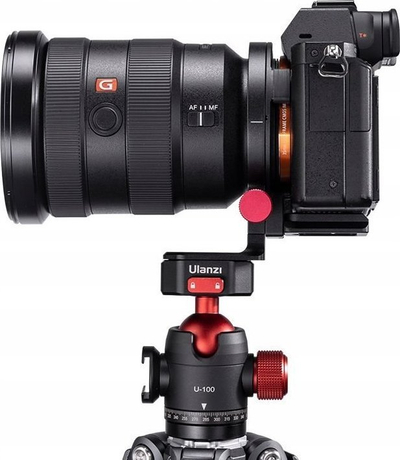 Pllakë montimi Ulanzi S-63 Claw, quick release, që kthehet lehtë horizontal-vertikal, aliazh alumini