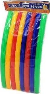 Hula hoop palosës OneDollar, 80cm, plastik, shumëngjyrësh