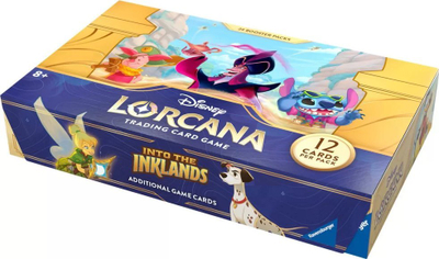 Сет колекционерски карти Дизни Лоркана Into the Inklands, бустер дисплеј 24 парчиња