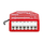 Ndërprerës smart Shelly Qubino Wave 1PM, 16A, AC 110–240V DC 24–30V, i kuq