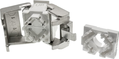 Modul Keystone Alantec MB005-1, RJ45 STP Cat 6A, PoE Plus, gri - 3