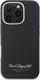 Mbulesë telefoni Karl Lagerfeld KLHCP16SPGWCMKHK për iPhone 16 Pro 6.1", hardcase, e zezë