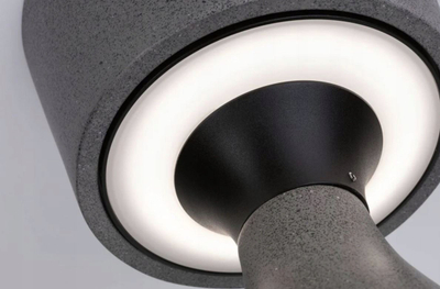 Dritë dekorative kopshti Paulmann Concrea, LED, IP65, gri