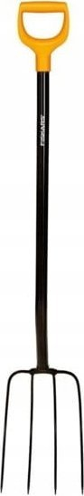 Pirun kopshti Solid Compost Forks, 126 cm, dorezë D, jeshile