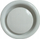 Anemostat shkarkimi SpiroFlex AW125, 125mm, alumin, i bardhë