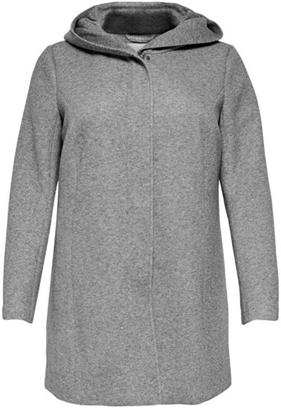 Pallto ONLY CARMAKOMA CARSEDON 15191768, gri