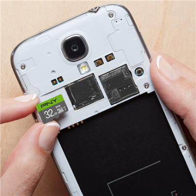 Мемориска картичка microSDHC PNY Elite 32GB, Class 10, UHS-I U1