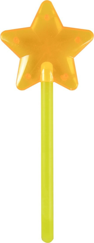 Shkop dekorativ Arpex Carnival Wand Fluo GS6470, për karnavale, me yll, shumëngjyrësh fluo