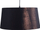 Lampë varëse Kallar Pendant Lamp, abazhuri me stof, e zezë