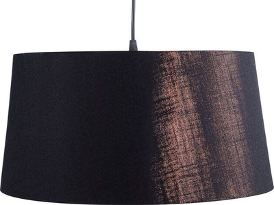 Lampë varëse Kallar Pendant Lamp, abazhuri me stof, e zezë