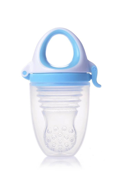 Ushqyes për foshnje Haakaa Food Feeder Plus, silikon, Single Pack, ngjyrë aquamarine