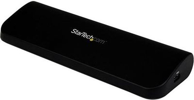 Docking stacion StarTech USB3SDOCKHDV, me dy ekrane, USB 3.0, i zi