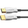 Kabllo optike PremiumCord High Speed ​​me Ether. 4K@60Hz, 15m, M/M, e zezë