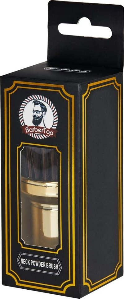 Furçë qafe Activeshop Neck Brush, me spërkatës talku, e zezë