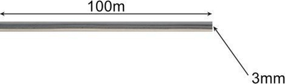 Fije trimmeri V Force Products Bigstring 21025, 3.0mm, 100m, transparente