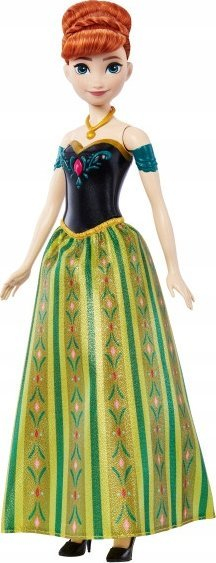 Kukull këngëtare Mattel Disney Frozen princesha Anna JDX53, me muzikë