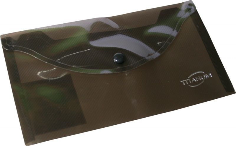 Dosje plastike Titanum DL Folder Envelope, transparente, ngjyrë smoky