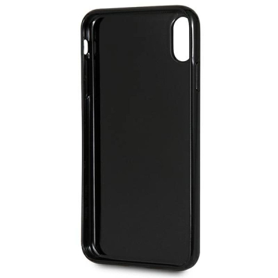 Mbulesë telefoni BMW BMHCI65MBC për iPhone Xs Max, fibër karboni, e zezë