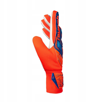 Doreza portieri Reusch Attrakt Starter Solid M, Negative Cut, për bar artificial, shumëngjyrëshe