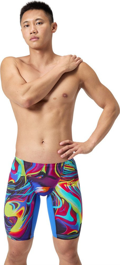 Jammer noti Speedo Fastskin LZR Pure Valor 2.0, për meshkuj, blu rozë