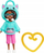 Kukull Polly Pocket Mattel Friends With Hoodie, me kapëse zemre, për kalamaj 3+, shumëngjyrëshe