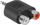 Adapter audio Goobay A178, 3.5 mm në 2x RCA, i zi