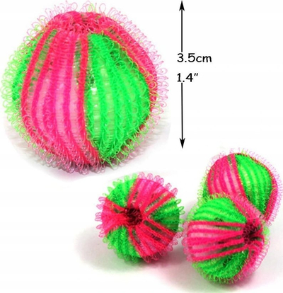 Top larës Wenko Laundry Ball Lint Scare 7027100, kap pushin dhe fijet, shumëngjyrësh