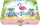 Set shkollor Pecoware Flamingo, ditar me gjëra brenda, për goca, shumëngjyrësh