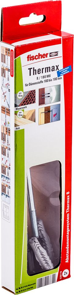 Distancues izolues Fischer TherMax 520115, 240mm, 18mm, set me 2 copë