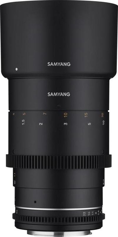 Objektiv cine Samyang VDSLR 135mm T2.2 MK2 FE, full frame, për Sony E, ngjyrë e zezë