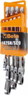 Set çelësash kombinues me ratchet Beta Tools 142SN/SC9, 9 copa, 8-19mm