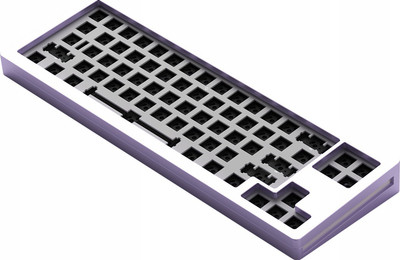 Tastierë mekanike MonsGeek M7 VIA, barebone 65%, RGB, alumini, e zezë