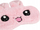 Maskë gjumi Sleeping Mask Eye Band Pink Bunny, me rrip elastik, me lepurush rozë