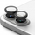 Mbrojtës kamere Ringke Camera Frame Protector, set 2 copë, për iPhone 16 16 Plus, i zi
