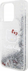 Mbështjellës telefoni Hello Kitty Liquid Glitter Charms Kitty Headcase për iPhone 15 Pro Max, transparent