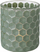 Mbajtëse qiri Boltze Home Dustin, mozaik xhami, 8 cm, jeshile