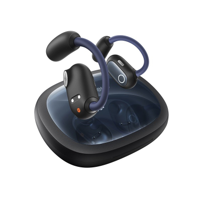 Kufje pa tela Baseus Eli Fit Open Ear, Bluetooth 5.3, me prekje, të zeza