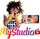 Set studio për krijues EasyPix MyStudio, sfond jeshil 2x3m, tripod edhe ring light LED