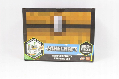 Set aktivitetesh Minecraft Bladez Toyz Bumper Activity Crafting Set, 250+ pjesë, art dhe punëdore, shumëngjyrësh